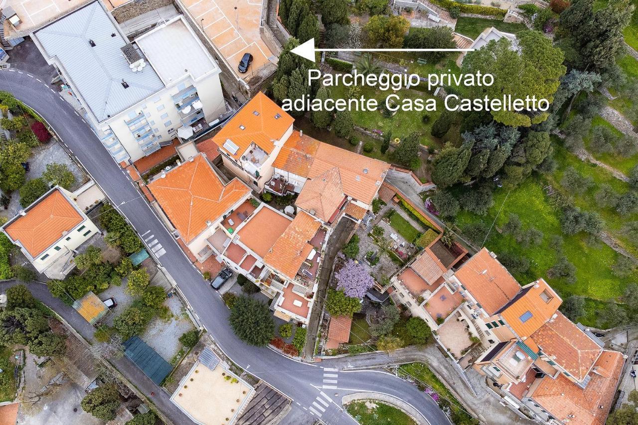 Casa Castelletto Lägenhet Finale Ligure Exteriör bild