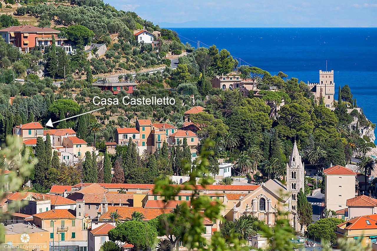 Casa Castelletto Lägenhet Finale Ligure Exteriör bild